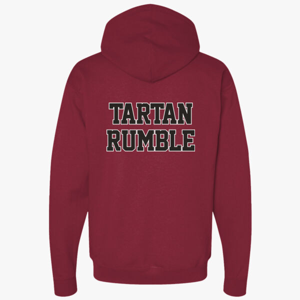 Pullover Hooded Sweatshirt:             SG on Front and TARTAN RUMBLE on Back Thumbnail